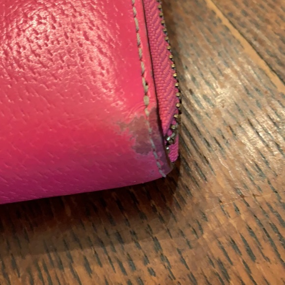 Kate Spade ♠️ Pink Zip Around Wallet EUC! - Picture 5 of 10